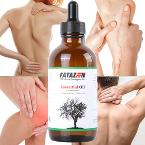 Aceite Esencial de Eucalipto 100% Puro FATAZEN, Destilado al Vapor, Mezcla Natural para Aromaterapia, Masajes y Relajación - Product Image 1