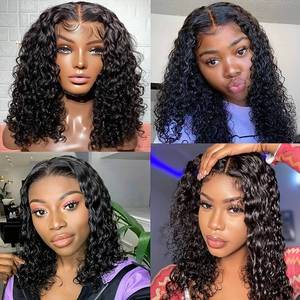 วิกผมบราซิล HD 13x4 เกรด 12A ผมแท้ 100%  พร้อมผมเบบี้แฮร์  แบบยาว  ลอนน้ำ  <span class=keywords><strong>ทรง</strong></span>บ๊อบ  ขายส่ง - Product Image 6