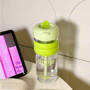 800ML BPA Free Plastic Leak-Proof Water <b>Bottle</b>, for Office - Product Image 5