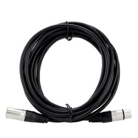 Câble DMX XLR 3 broches personnalisable de haute qualité, mâle-femelle, PVC, stéréo, pour projecteur, lecteur DVD, audio-vidéo, disponible en 1M, 2M, 3M, 5M, 20M