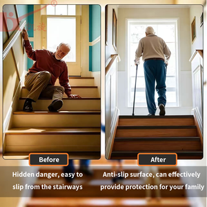 Bande antidérapante en PVC <span class=keywords><strong>pour</strong></span> bord de <span class=keywords><strong>marche</strong></span>, résistante aux intempéries, <span class=keywords><strong>pour</strong></span> extérieur, coupée sur mesure, taille personnalisée, préférée des entrepreneurs, directement de l'usine - Product Image 4