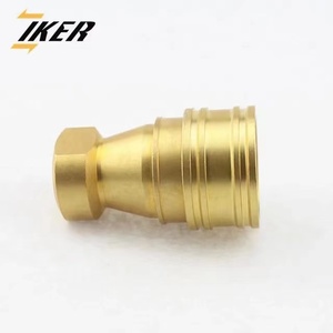 Brass KZD ISO72411B Double ShutOff Quick Coupler Couplers Interchangeable AEROQUIP FD45 HK for Petroleum Construction Industry - Product Image 4