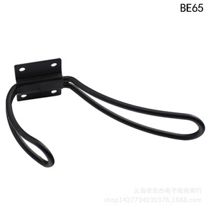 ตะขอแขวนผนังเหล็กคู่ ขนาด 39x128 มม. แบบติดผนัง ไม่สามารถถอดออกได้ ตะขอแขวนเสื้อผ้า อุปกรณ์ตกแต่งตู้ ตะขอเฟอร์นิเจอร์สไตล์คันทรี่ - Product Image 4