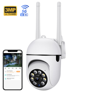 3MP mini ngoài trời không dây Wifi PTZ <span class=keywords><strong>camera</strong></span> 360 độ hình cầu IP giám sát nhà Wifi Mạng NVR 3MP ống kính báo động trong nhà - Product Image 2