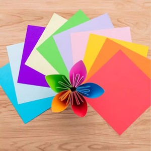 กระดาษพับสีสันสดใส ขนาด 170x170 มม. 10 สี คละแบบ 50 แผ่น สำหรับงานประดิษฐ์และงานศิลปะสำหรับเด็ก - Product Image 3