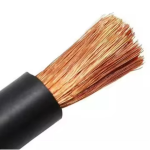 Câble <span class=keywords><strong>de</strong></span> soudage YH haute flexibilité 1/0 2/0 3/0 4/0 AWG, conducteur en cuivre, isolation en caoutchouc, gaine en PVC pour machine <span class=keywords><strong>de</strong></span> soudage électrique - Product Image 1
