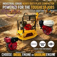 Compacteur à plaques réversible robuste C160, essence/diesel, moteur EPA, fabricant de compacteurs à plaques Wacker, à vendre