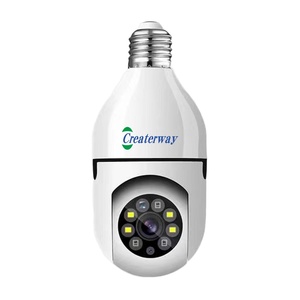 Cámara de Seguridad IP con Red Inteligente AI, Enchufe E27, Visión Nocturna, <span class=keywords><strong>Sensor</strong></span> CMOS, Seguimiento de Movimiento Humano, 2MP, 1080P, 30m IR, Nube - Product Image 2