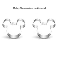 Nouveau style 4 tasses ensemble complet de distributeur de pâte avec anneaux à muffins, spatule, brosse, ensemble de moules à biscuits outils de cuisson pour crêpes