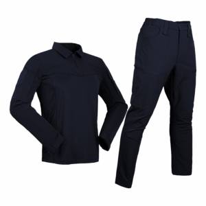 야외 전술 바지 + 셔츠 + 세트 해군 위장 보안 교육 세트 - Product Image 6