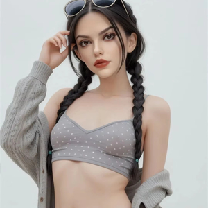 Envío Gratis: Figura de Robot Novia Hermana con Doble Cola y Pecho Plano para Comprender las Emociones y Dar aliento Emocional - Product Image 1