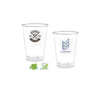 Vaso Ecológico Biodegradable de PLA de 250 ml, Apilable, Minimalista, Blanco, para Regalos Empresariales de Restaurantes - Product Image 1