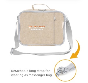 Small Lunch Bag for Adults Kids Compact <b>Insulated</b> Lunch <b>Box</b> Durable Food-Grade Lining Portable Cooler for Work School Travel - Product Image 6