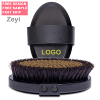 Brosse corporelle en cuivre avec logo personnalisé pour le brossage à sec avec poils en cuivre chargés d'ions Drainage lymphatique Amélioration de la circulation sanguine
