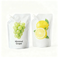 Sachet Doypack PE Imprimé par Héliogravure Personnalisé, Anti-humidité, Qualité Alimentaire, avec Bec Verseur, Marque Yihe, pour Aliments pour Animaux, Aliments en Conserve, Jus - Fabrication Chinoise