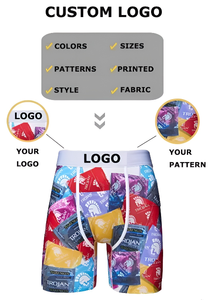 Slip Boxer da <span class=keywords><strong>Uomo</strong></span> in Poliestere di Alta Qualità con Logo Personalizzato, Asciugatura Rapida, Traspiranti, con Design del Confezionamento - Product Image 3