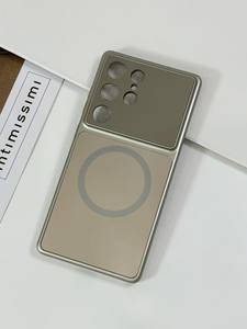 Pelindung Lensa Kaca Tempered Corning untuk Samsung S26 Edge S25 Ultra S24 Plus S23 A16 A07 A17 A35 A56 A06 Casing Magnetik 2-in-1 - Product Image 3