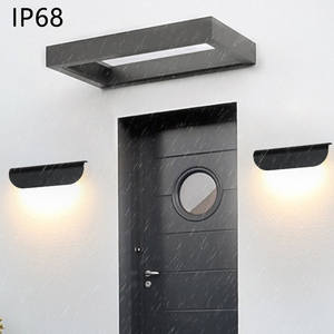 Lámpara de Pared IP65 para <span class=keywords><strong>Exteriores</strong></span>, Impermeable, para Puerta, Escalera, Pasillo, Patio, Balcón, Corredor, Interior y Exterior - Product Image 1