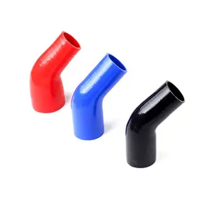 2.5 - 3.0 / 63mm - 76mm Silicone Hose Elbow Reducer - 90°