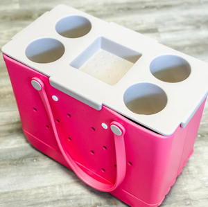 新しいデザインの防水・洗濯可能なEVAビーチバッグ、ゴム製シリコンハンドバッグ、ボグバッグ、トートバッグ（女性用、大・中・小） - Product Image 5