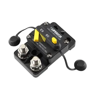 E9C 60 Amp reinicio manual impermeable 48VDC disyuntor marino para barco curricán - Product Image 1