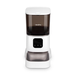 Alimentador automático duradero para gatos con paquete desecante, dispensador de alimentos para mascotas de mantenimiento fresco de 6L, diseño antihumedad de suministro de fábrica para alimentos secos - Product Image 1