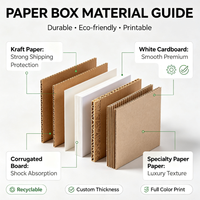 Boîte à courrier en carton ondulé avec logo personnalisé, estampage à chaud or rose, boîte cadeau en papier floral pour emballage de cosmétiques, soins de la peau et bijoux