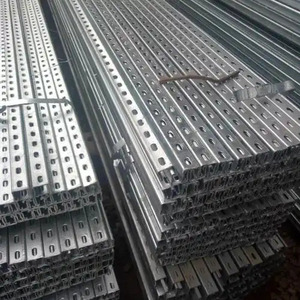 ソーラーグラウンドマウント用ユニストラットC型鋼亜鉛メッキ鋼ソーラーシステムマウント - Product Image 2