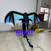 Costume de dragon gonflable Offre Spéciale costume gonflable de Dragon Year avec des ailes