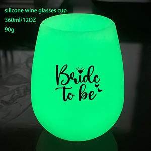 Портативные многоразовые силиконовые бокалы для вина - Product Image 2