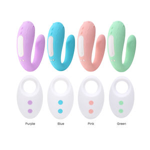 Aite mainan seks isi ulang jarak jauh nirkabel <span class=keywords><strong>Vibrator</strong></span> pasangan getar dapat dipakai - Product Image 2