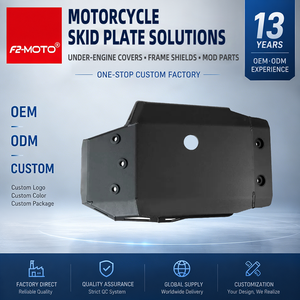 Plaque de protection en aluminium F2-MOTO pour moteur/carter, compatible F900GS 2019-2026, protection du moteur et du châssis - Product Image 1