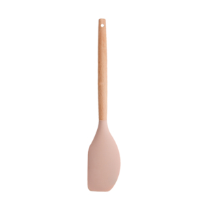 Tay cầm bằng gỗ <span class=keywords><strong>Silicone</strong></span> <span class=keywords><strong>Spatula</strong></span> & nấu ăn Công cụ bộ chịu nhiệt Baking & <span class=keywords><strong>Pastry</strong></span> công cụ - Product Image 5