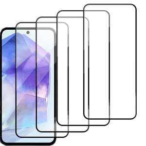 Protector de Pantalla de Vidrio Templado con Cobertura Total 9H 2.5D Silk Print para Samsung Galaxy S27, Anti-Rayones HD Transparente - Product Image 1