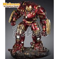 Statue personnalisée d'usine de personnage d'anime classique Iron Man 1 2 Mark44 Hulk Buster pour la décoration