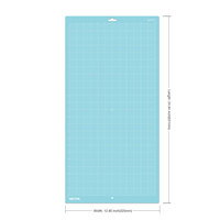 Tapis de découpe Nicapa pour Silhouette Cameo 3/2/1 [Adhérence légère, 12x24, lot de 3] Tapis antidérapants bleus adhésifs et collants, accessoires de découpe