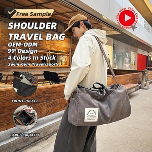 <span class=keywords><strong>Bolsa</strong></span> de Viaje Deportiva, Resistente a Salpicaduras, con Asa Resistente, Bolsillo Antirrobo, Cierre Robusto, <span class=keywords><strong>para</strong></span> Viajes Cortos, Disponible en Stock - Product Image 1