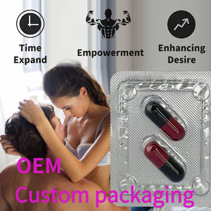 男性用プロメセント遅延カプセル - 臨床的に証明されたより強烈な感覚の最大化 + 彼のためのクライマックスの延長 - Product Image 1