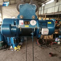 Palans électriques à télécommande sans fil de 1 tonne, 3 tonnes, 5 tonnes, 10 tonnes pour pont roulant, certifiés CE ISO CD1 MD1, palan électrique à câble métallique