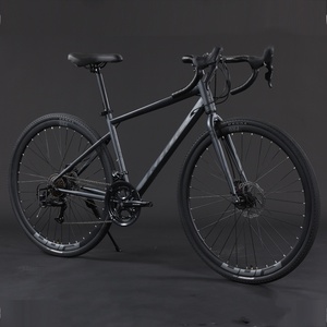 <span class=keywords><strong>Taille</strong></span> S M poignée incurvée 24 <span class=keywords><strong>27</strong></span> vitesses vélo de route double frein à disque vélo de ville vélo pour les étudiants - Product Image 4