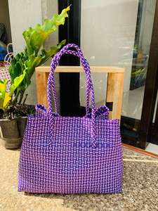 Bolso de mano elegante para mujer, accesorio de moda de alta calidad para adultos, tejido de plástico reciclado, diseño indonesio - Product Image 2