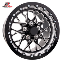 Jantes forgées Beadlock personnalisées pour course Muscle Drag, 15x10 17x10 18x11 18x10.5 5x115 5x114.3 5x120, pour Dodge Hellcat Ford Mustang GT