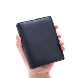 Wholesale Novax Softback Hiking <b>Men's</b> <b>Wallet</b> PU Coin Purse Vintage Vertical Short Credit Card Holder Money Bag RFID - Product Image 3