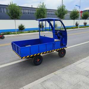 Voiture <span class=keywords><strong>électrique</strong></span> à plateau haute performance avec cabine, capacité <span class=keywords><strong>de</strong></span> charge <span class=keywords><strong>de</strong></span> 1000 kg, commande au volant, moteur <span class=keywords><strong>de</strong></span> 1500 W, <span class=keywords><strong>moyen</strong></span> <span class=keywords><strong>de</strong></span> <span class=keywords><strong>transport</strong></span> efficace - Product Image 5