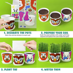 Kweekpakket Tuinplantset Plantenbak Potten Bloempot Gereedschap - Product Image 5