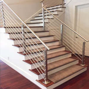 Barandilla de Alta Calidad, Pasamanos de Acero Inoxidable 316, Sistema de Barandilla Metálica para Escaleras Exteriores - Product Image 2