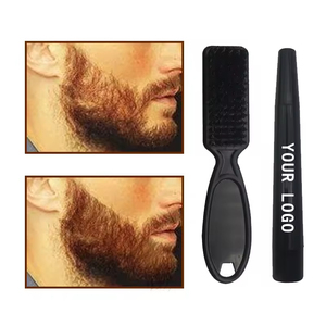 Kit Penna per Riempimento <span class=keywords><strong>Barba</strong></span> SENKA con Logo Personalizzato, Pennello Nero, Matita Colorata Marrone per <span class=keywords><strong>Barba</strong></span>, Set Penna per <span class=keywords><strong>Barba</strong></span> da <span class=keywords><strong>Uomo</strong></span> - Product Image 4