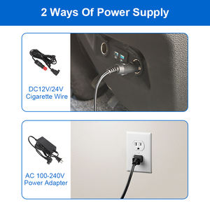 Réfrigérateur portable pour voiture, congélateur 15L, 18L pour le camping, camion, voiture, réfrigérateur portable à refroidissement rapide - Product Image 2