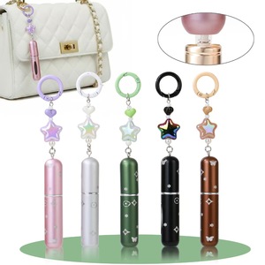 Mini Atomizador <span class=keywords><strong>de</strong></span> Perfume Recargable <span class=keywords><strong>de</strong></span> 5ml con Bomba <span class=keywords><strong>de</strong></span> Aluminio, Botella <span class=keywords><strong>de</strong></span> Viaje <span class=keywords><strong>de</strong></span> <span class=keywords><strong>Bolsillo</strong></span> con Accesorios <span class=keywords><strong>de</strong></span> Llavero - Product Image 1