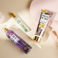 Vente directe d'usine OEM/ODM, coffrets cadeaux de parfums pour femmes, mini-parfum 15 ml, brume corporelle originale et crème corporelle